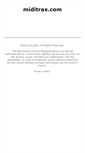 Mobile Screenshot of miditrax.com