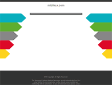 Tablet Screenshot of miditrax.com